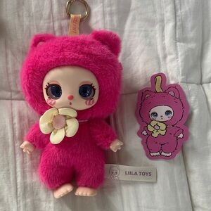 Liila Lucky Cat - Hot Pink kitty